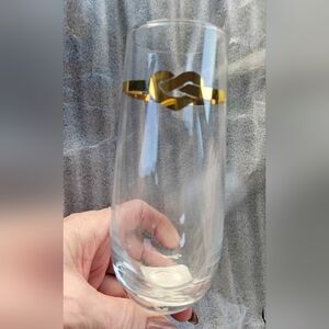 Lenox With Love Stemless Toasting Set of 2 Flutes